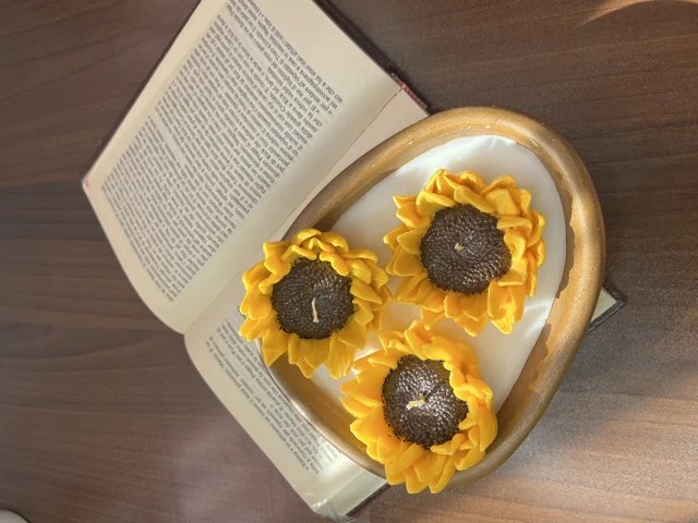 شمع جار آفتابگردان (۱)