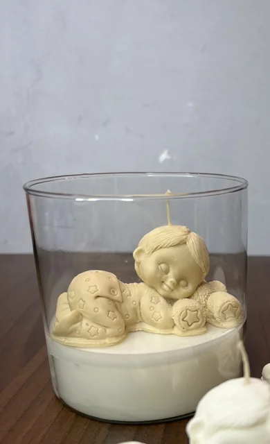 شمع شات نوزاد خوابالو